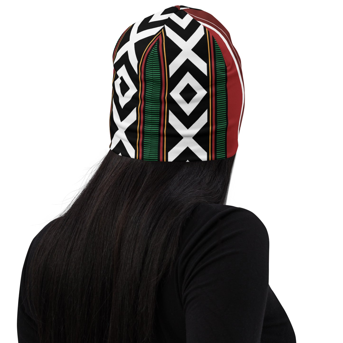 Vintage Sadu Style Patterns - All-Over Print Beanie by Craitza©