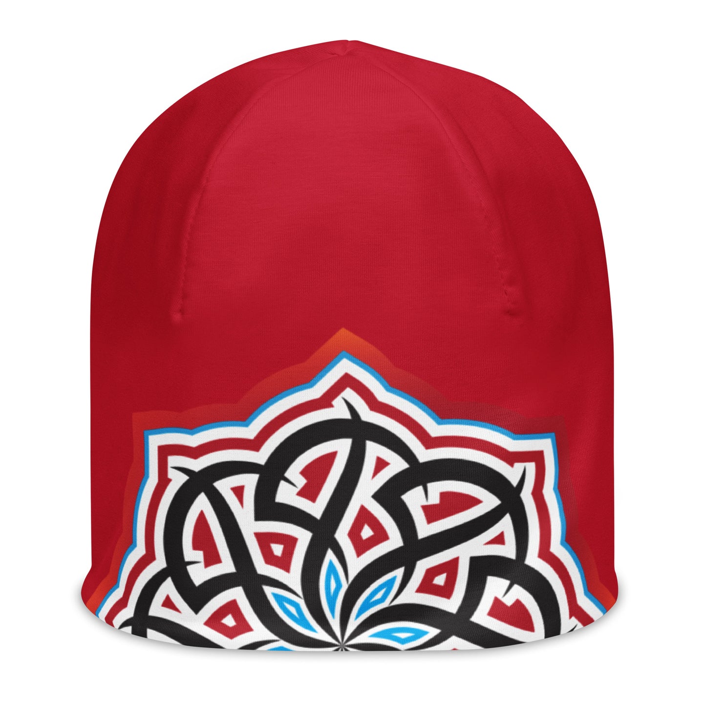 Arabian Summer Dream - All-Over Print Beanie by Craitza© Red Edition