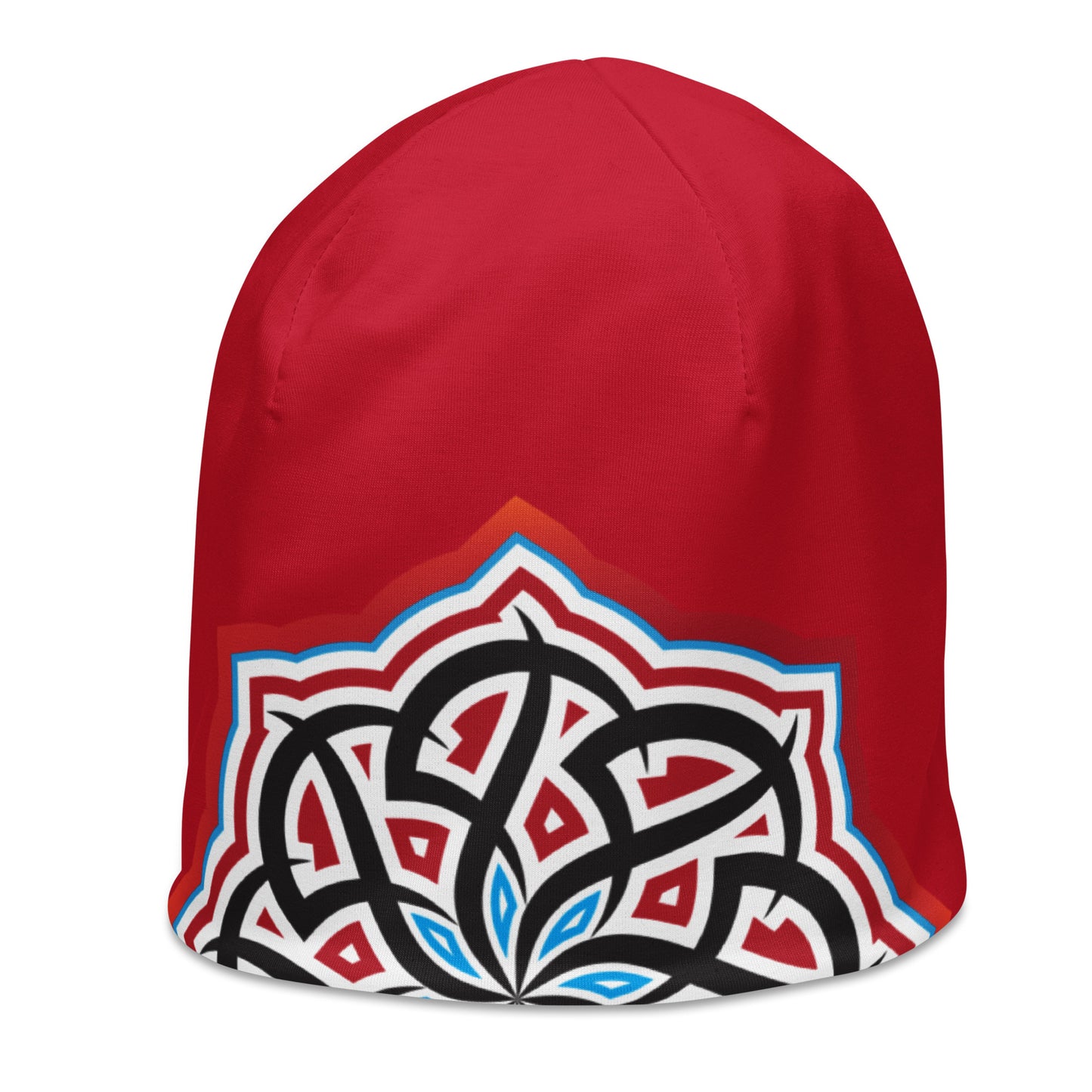 Arabian Summer Dream - All-Over Print Beanie by Craitza© Red Edition