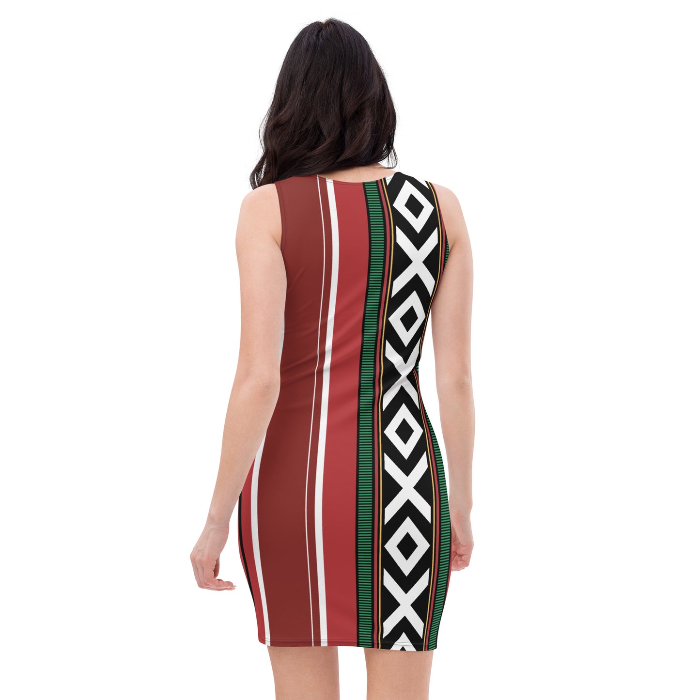 The Arabian Bedouin Sadu  Style Traditional Motif - Bodycon dress by Craitza©