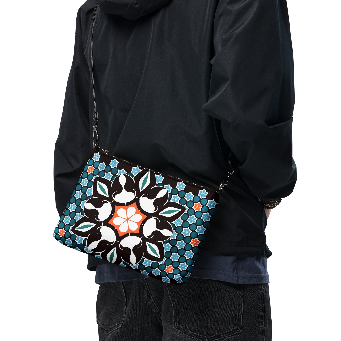 Traditional Arabesque Decorative Ornament - Crossbody bag by Craitza©