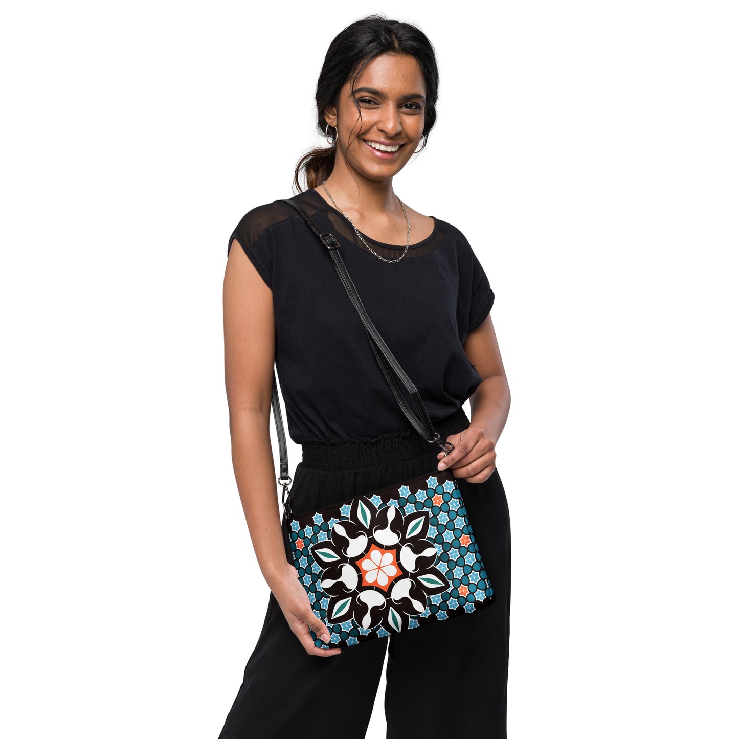 Traditional Arabesque Decorative Ornament - Crossbody bag by Craitza©