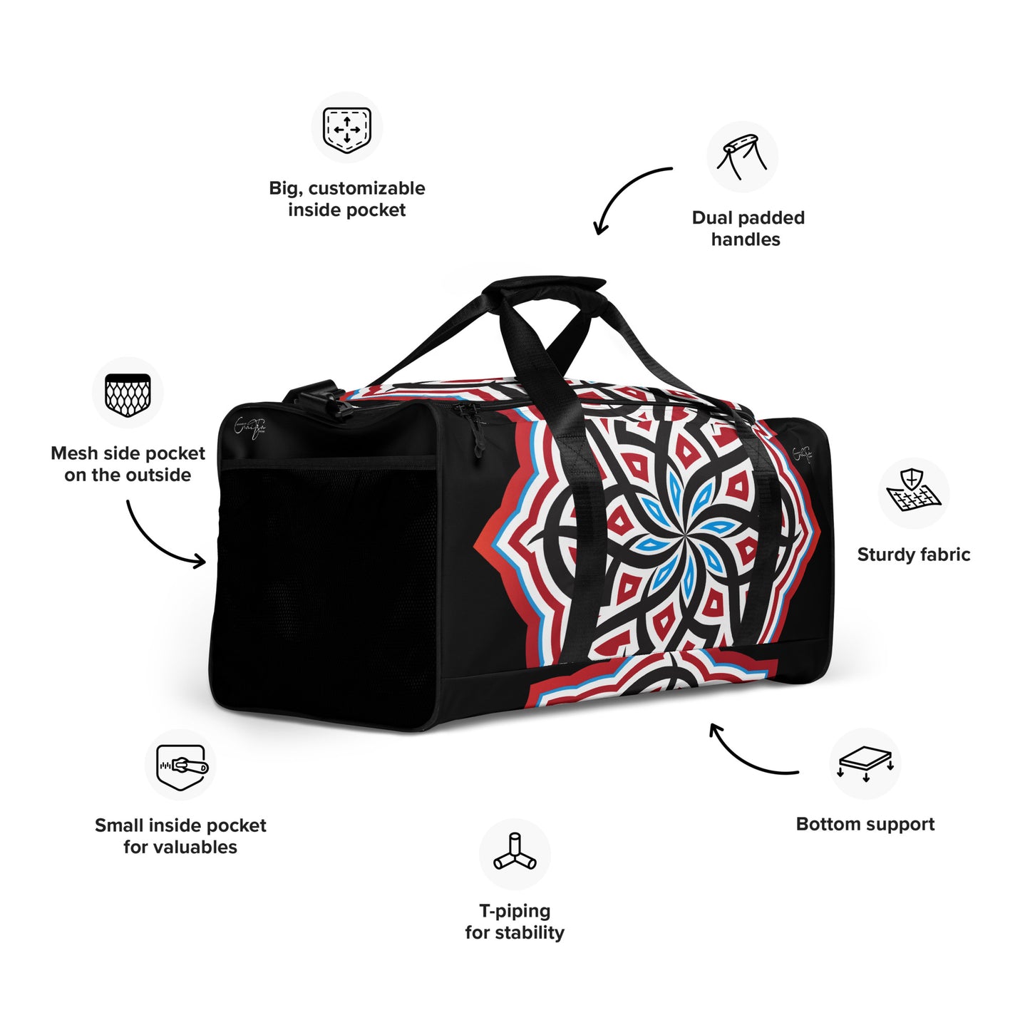 Arabian Summer Dream - The Duffle bag by Craitza© Black Edition