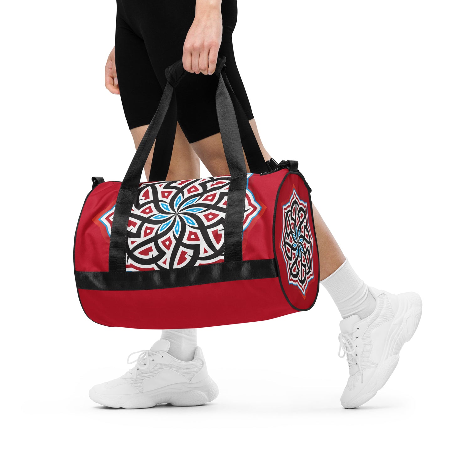 All-over print gym bag bby Craitza© - Red Edition