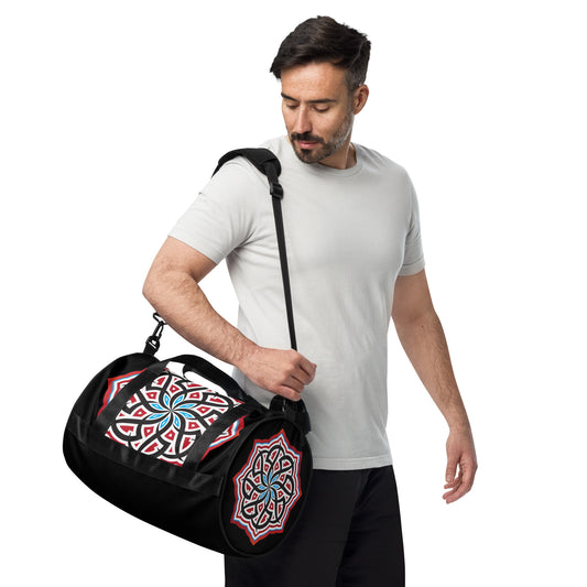 Arabian Summer Dream - All-over print gym bag by Craitza© - Black Wdition