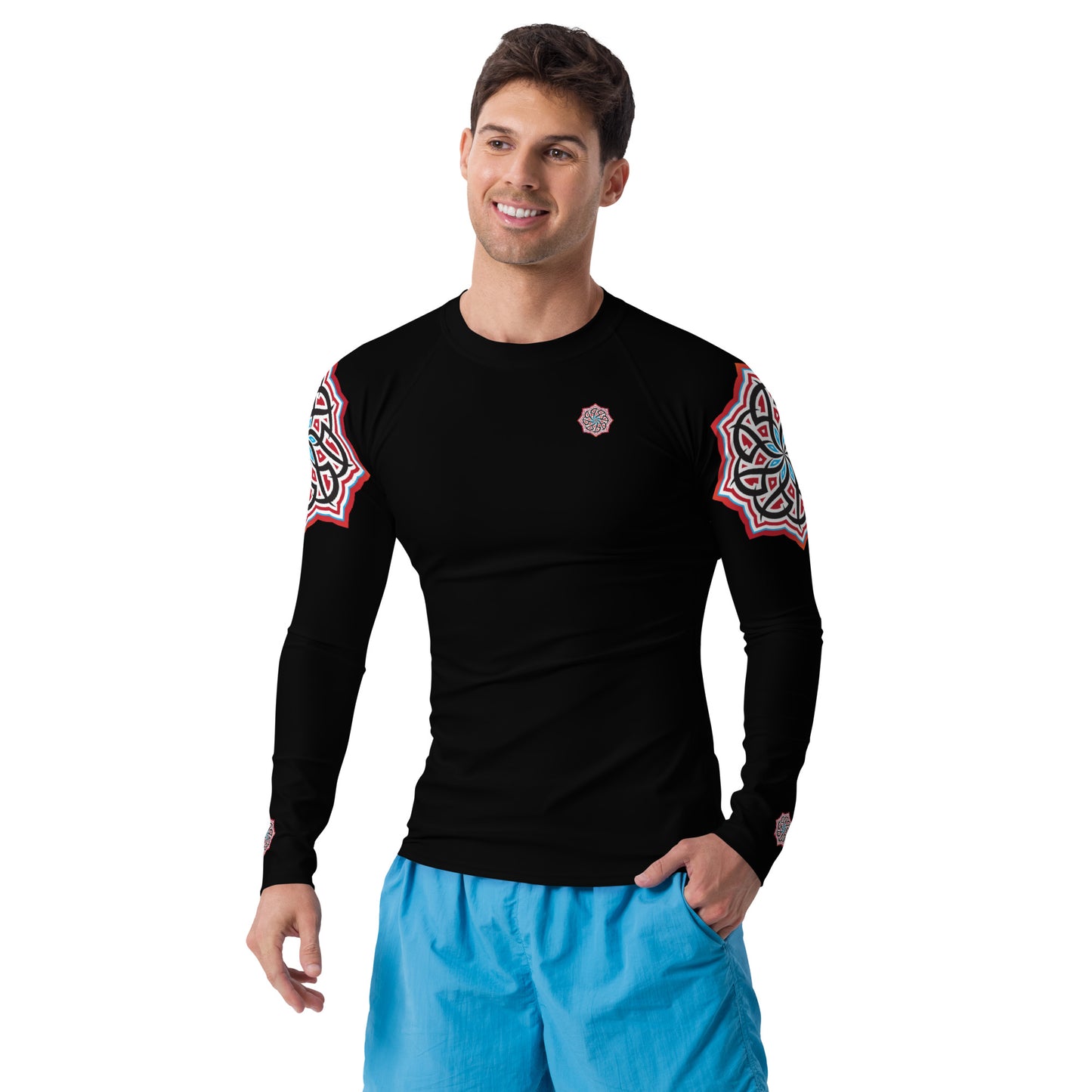 Arabian Summer Dream - Men's Rash Guard by Craitza© Black Edition