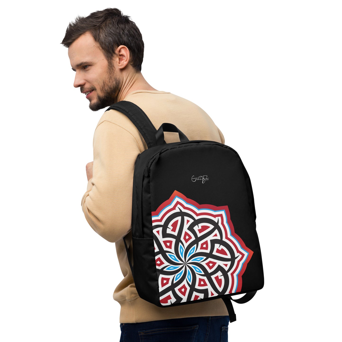 Arabian Summer Dream - Minimalist Backpack by Craitza© Black Edition