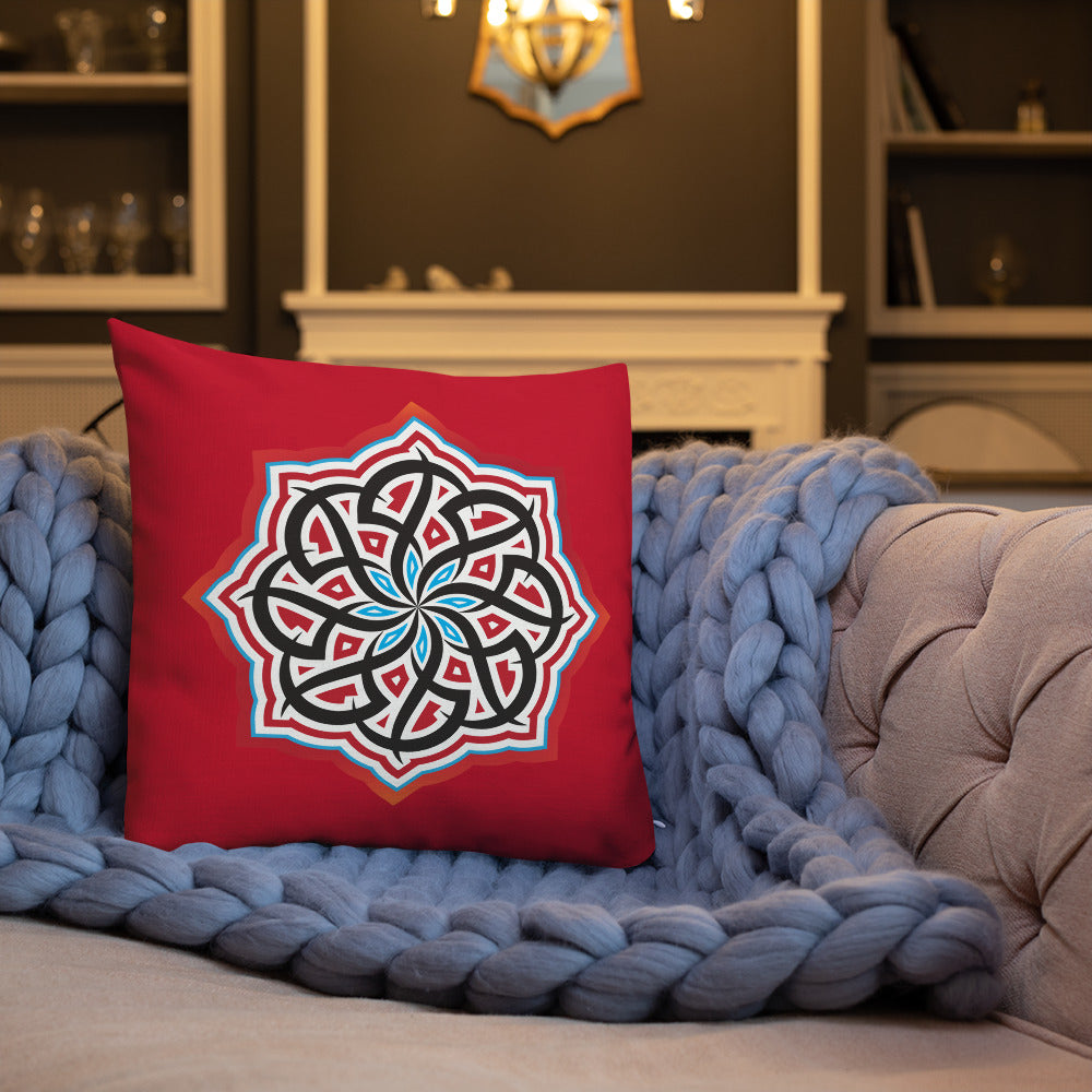 Arabian Summer Dream Red - Premium Pillow by Craitza© Red Edition