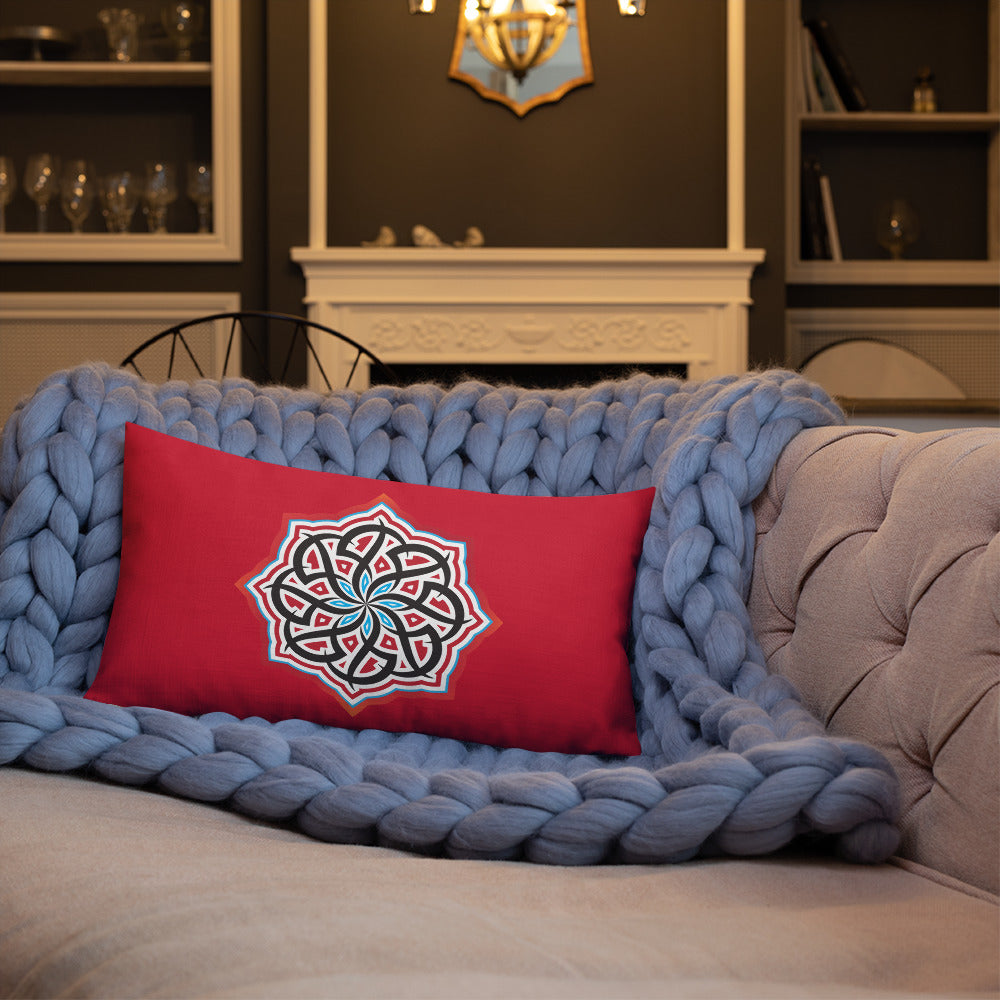 Arabian Summer Dream Red - Premium Pillow by Craitza© Red Edition