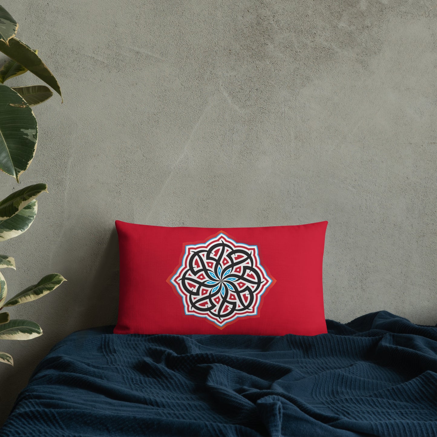 Arabian Summer Dream Red - Premium Pillow by Craitza© Red Edition