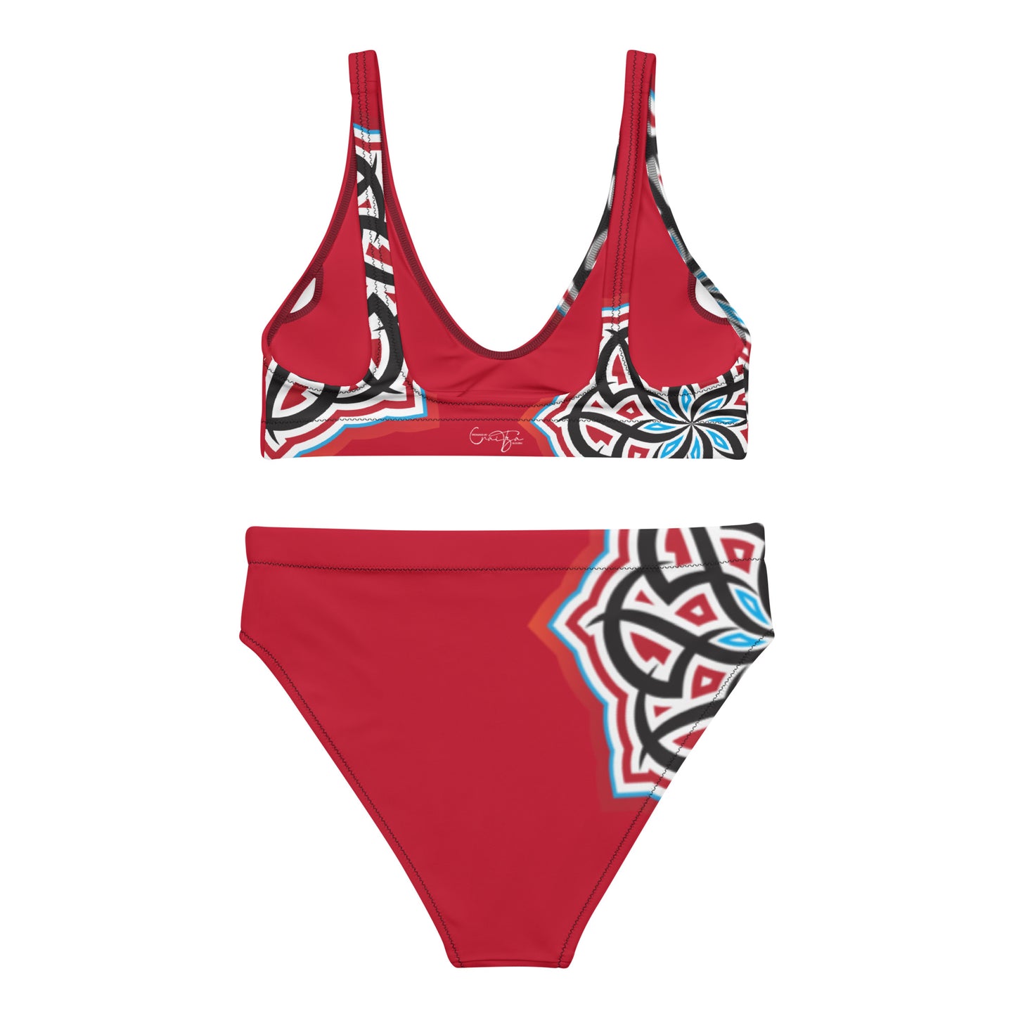 Arabian Summer Dream - High-waisted bikini by Craitza© Red Edition