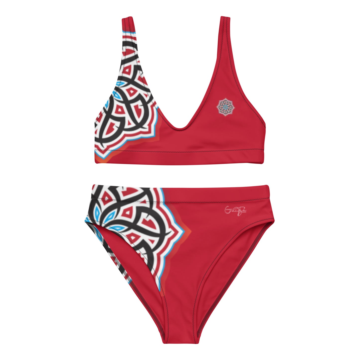 Arabian Summer Dream - High-waisted bikini by Craitza© Red Edition