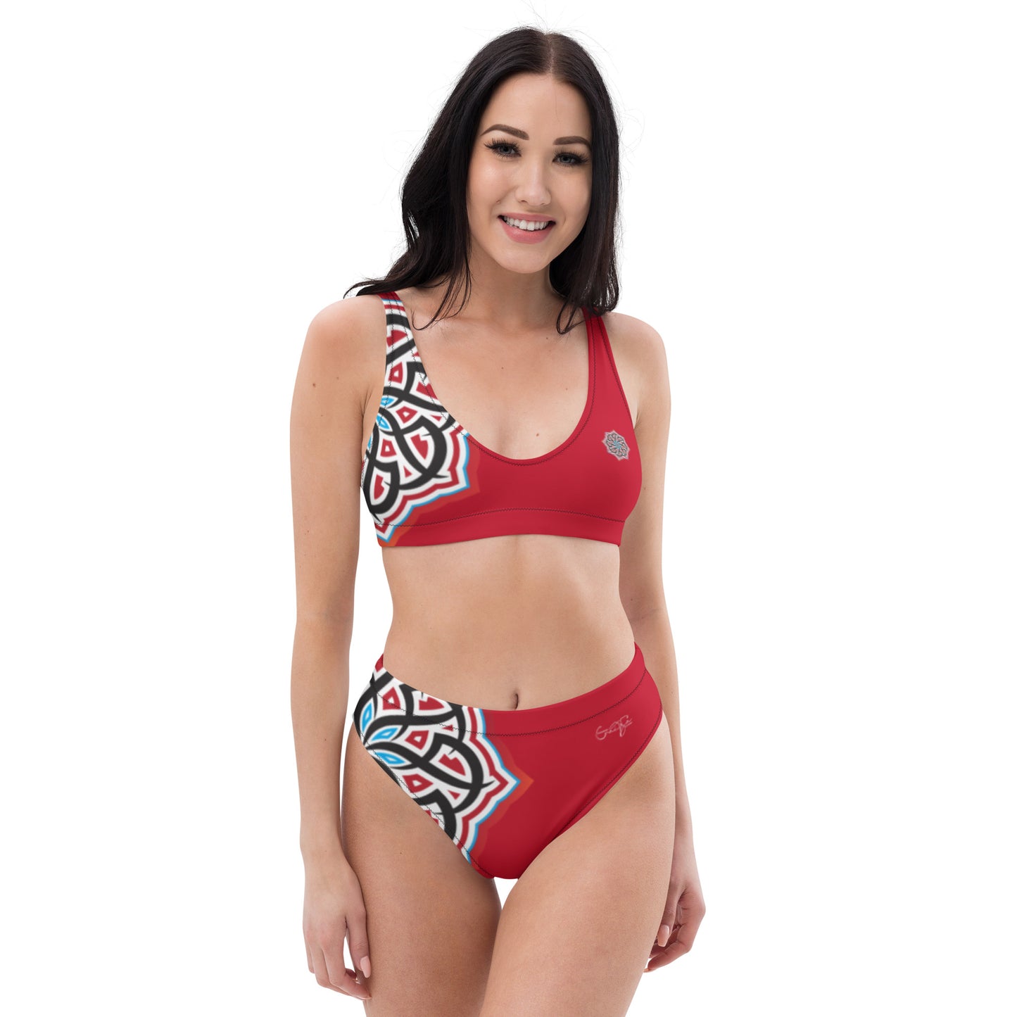 Arabian Summer Dream - High-waisted bikini by Craitza© Red Edition