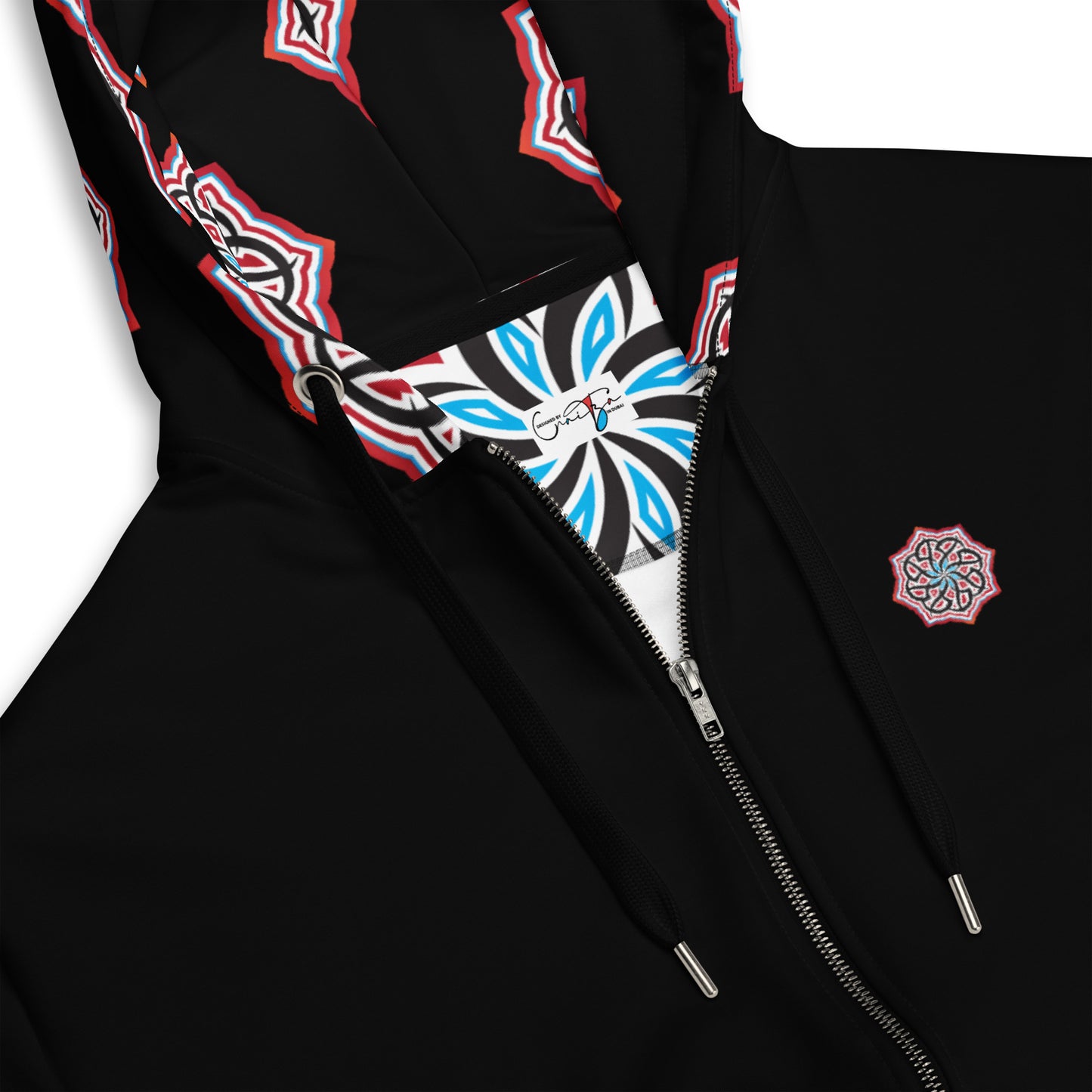 Arabian Summer Dream - Unisex zip hoodie by Craitza© Black Edition