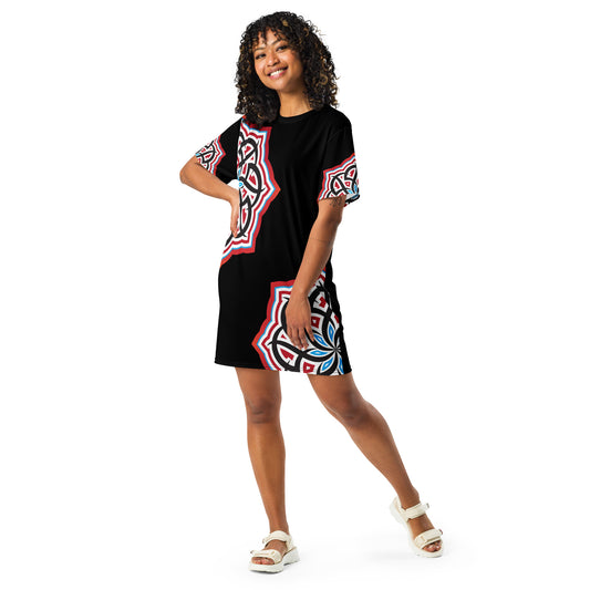 Arabian Summer Dream - T-shirt Dress by Craitza© Black Edition