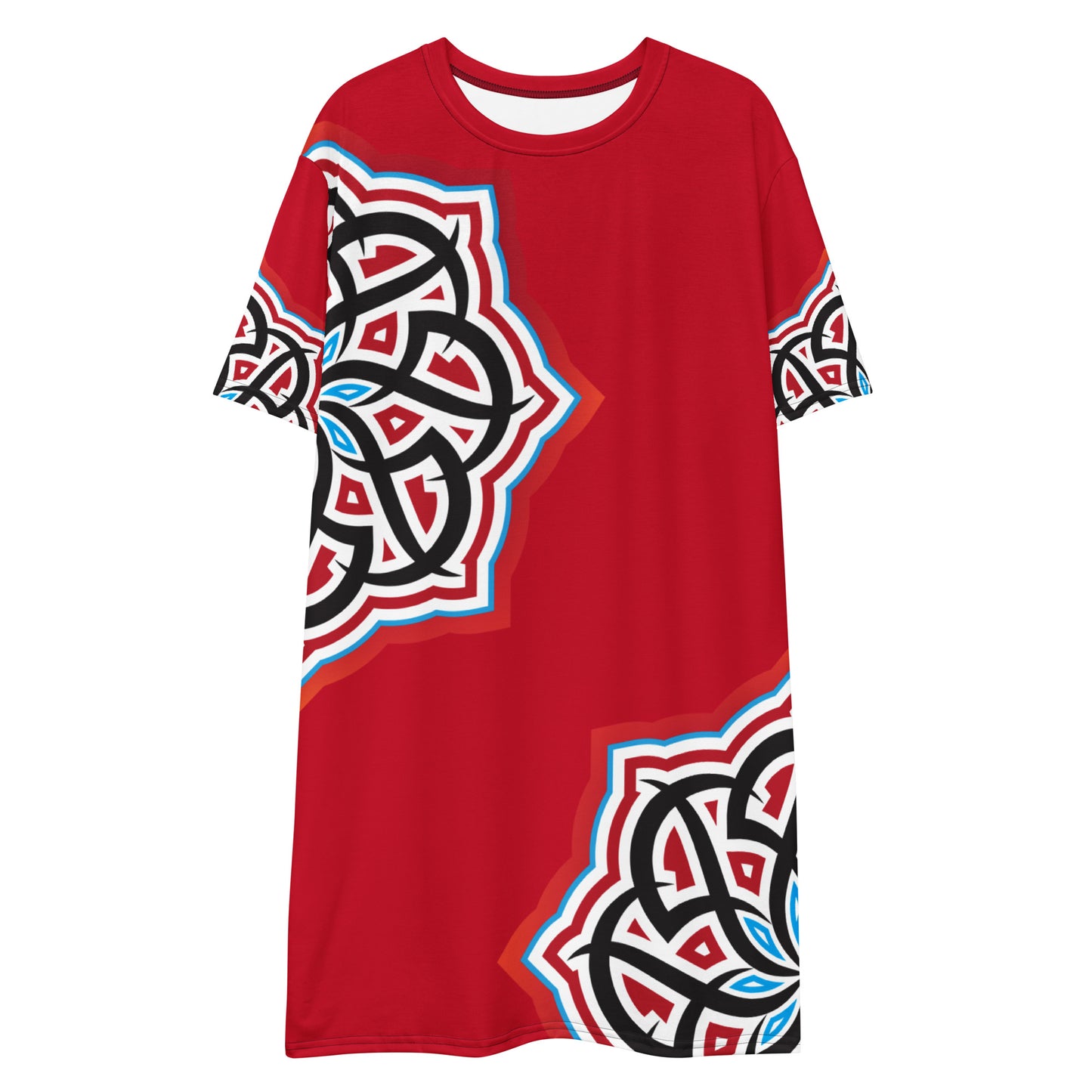 Arabian Summer Dream - T-shirt dress by Craitza© Red Edition