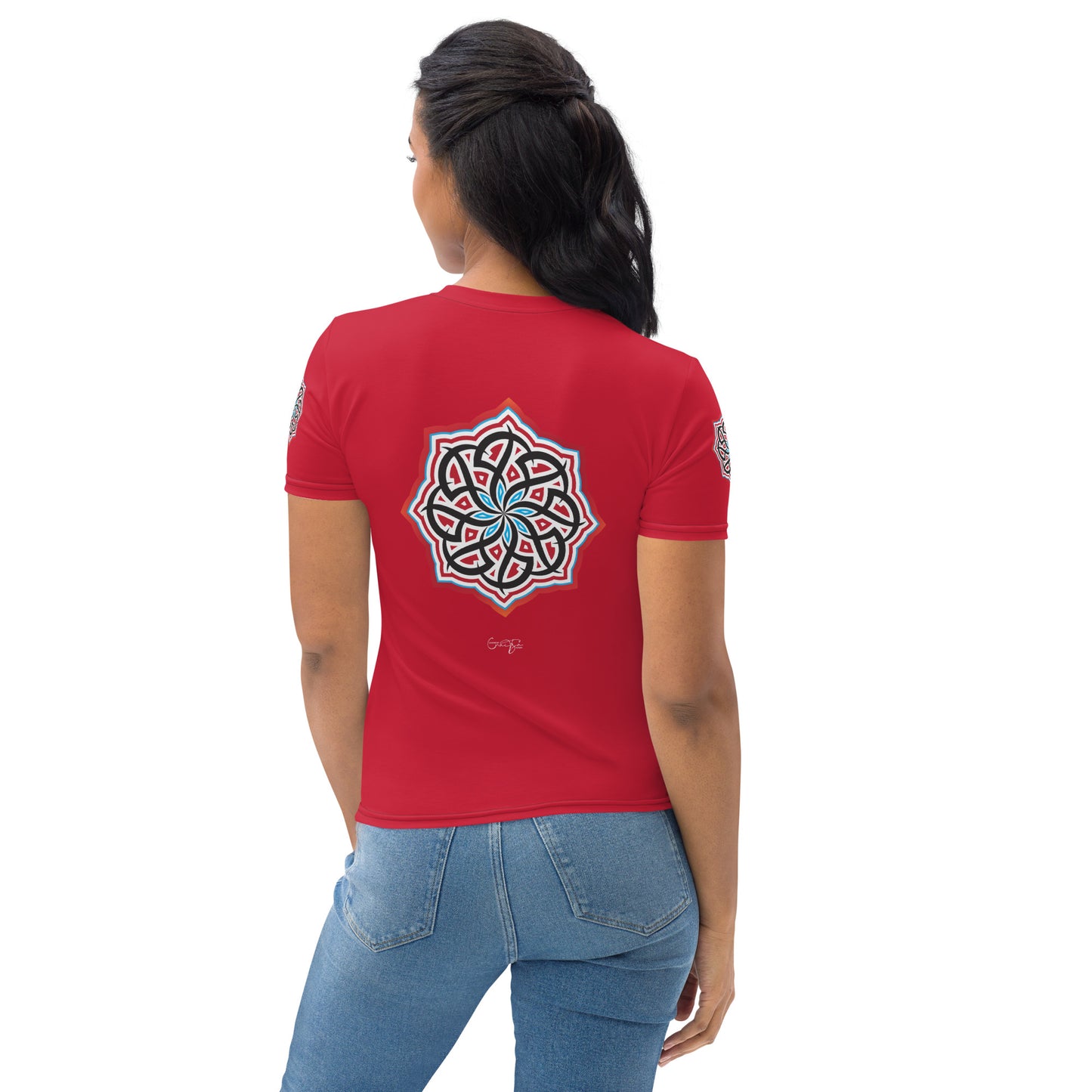 Arabian Summer Dream - Women's T-shirt by Craitza© Red Edition