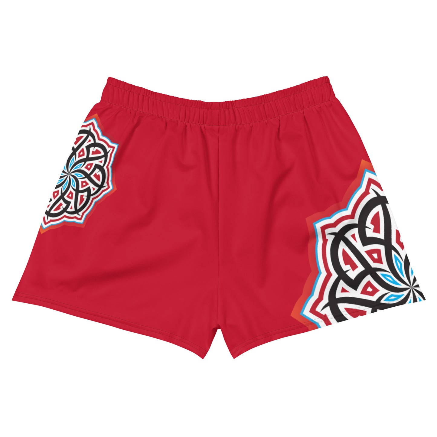 Arabian Summer Dream - Women’s Athletic Shorts by Craitza©  Red Edition