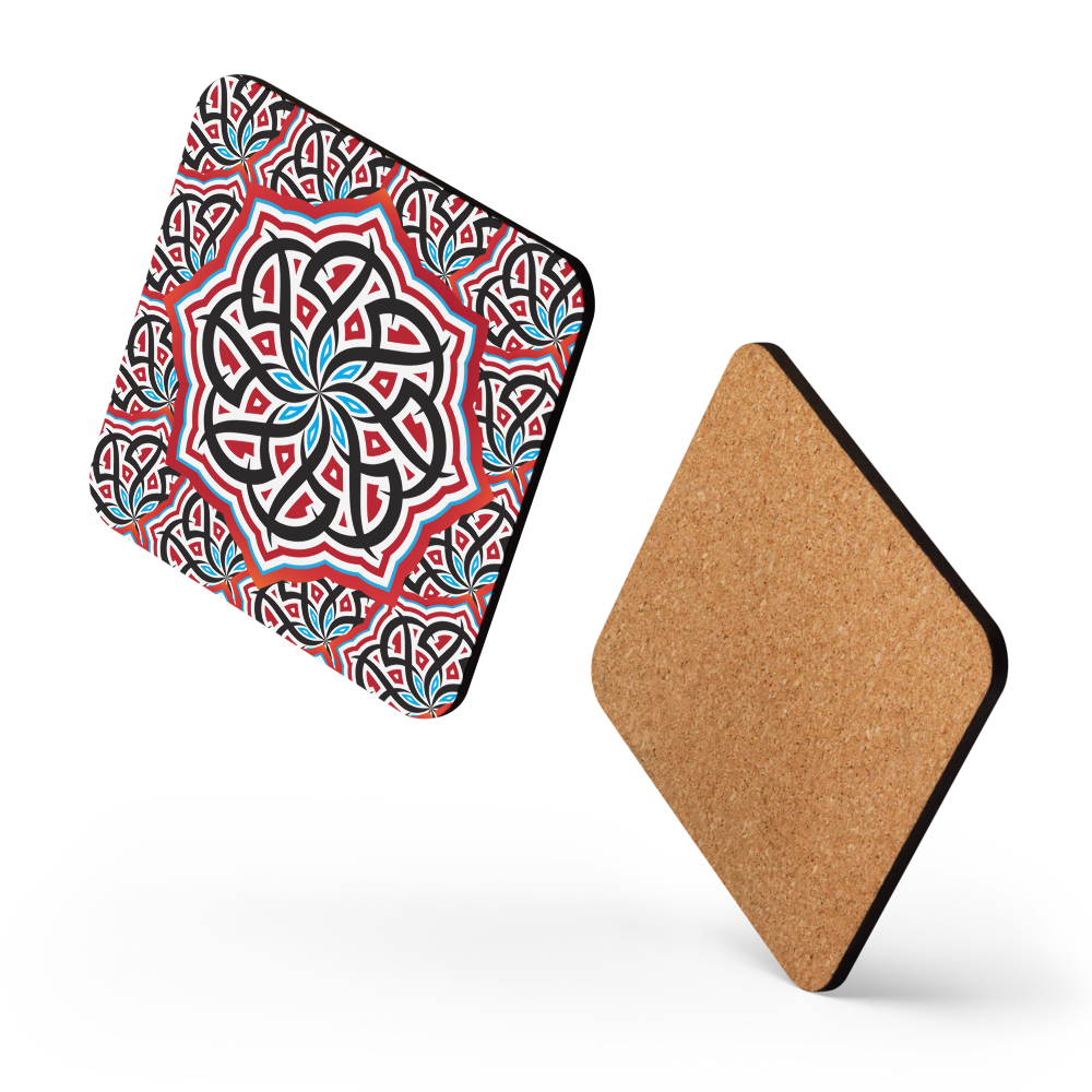 Arabian Summer Dream - Drinks Cork-back coaster by Craitza©