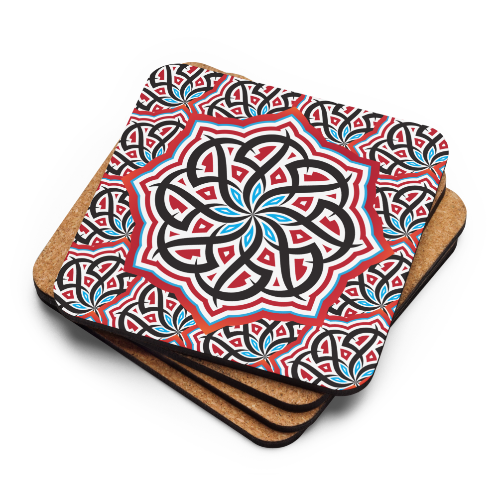 Arabian Summer Dream - Drinks Cork-back coaster by Craitza©