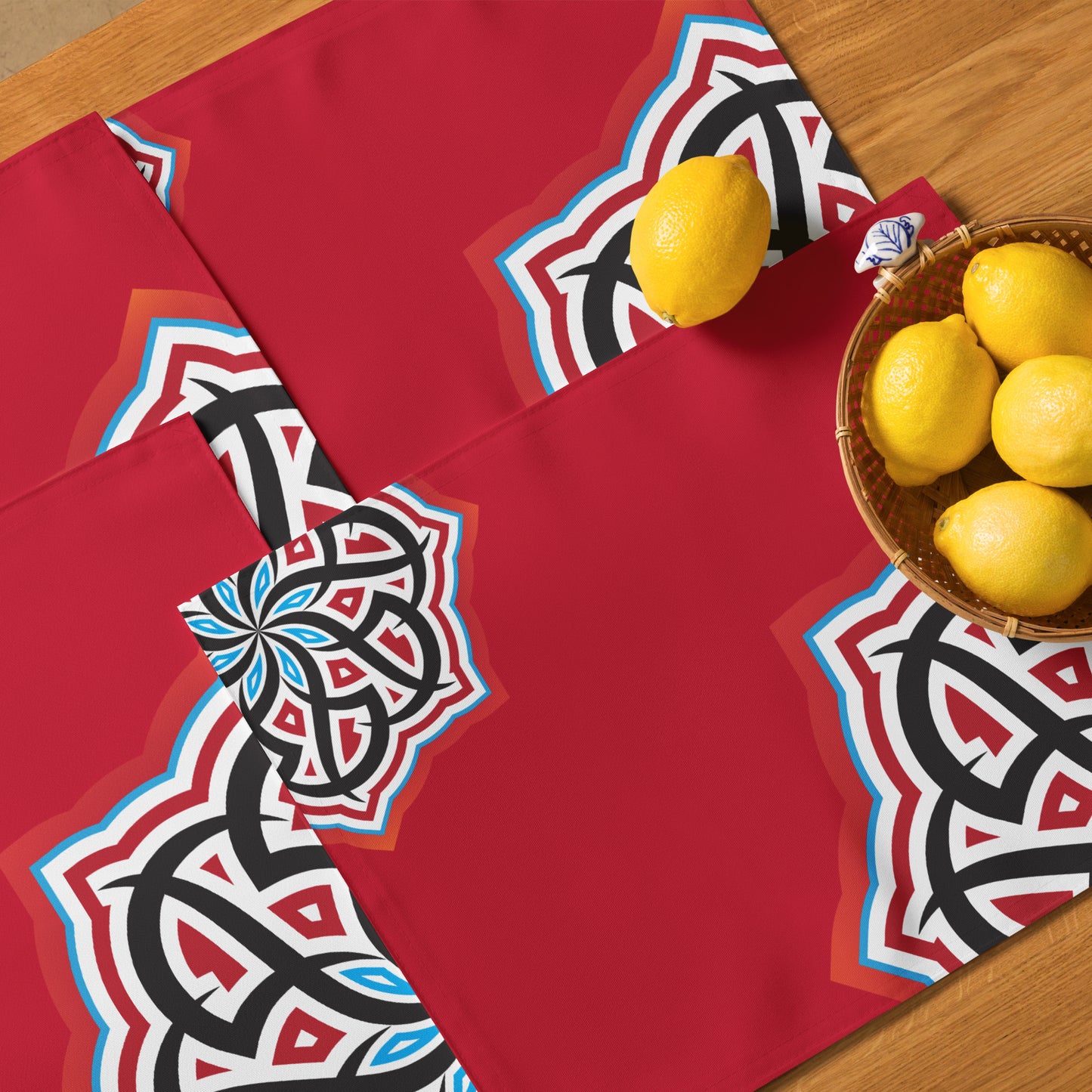 Arabian Summer Dream - Placemat Set by Craitza© Red Edition