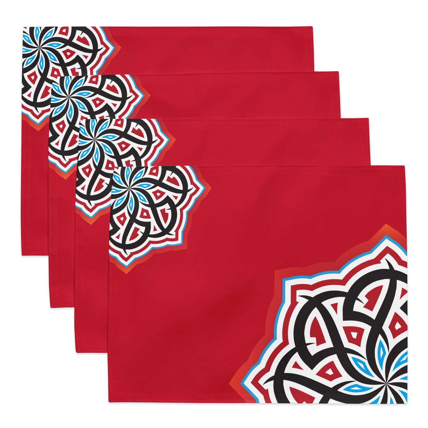 Arabian Summer Dream - Placemat Set by Craitza© Red Edition