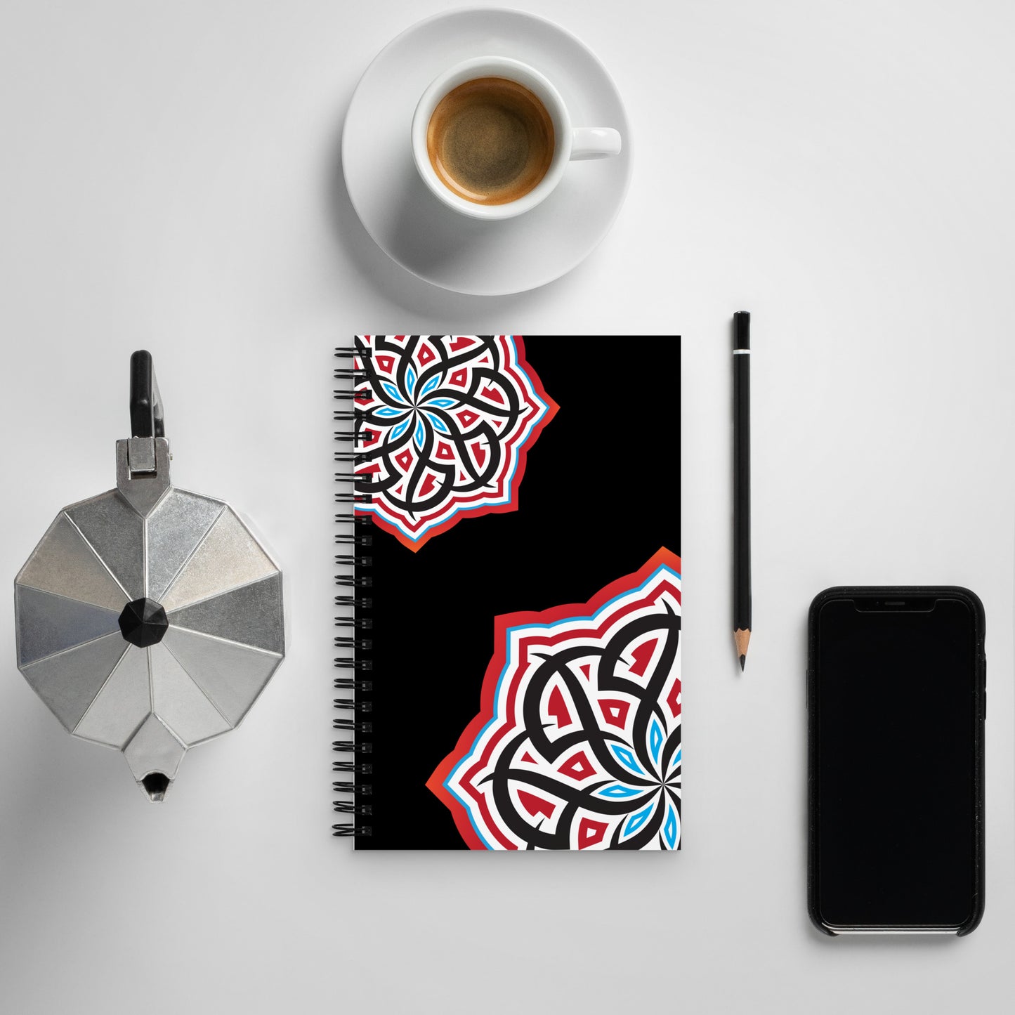 Arabian Summer Dream - Spiral notebook by Craitza© Black Edition