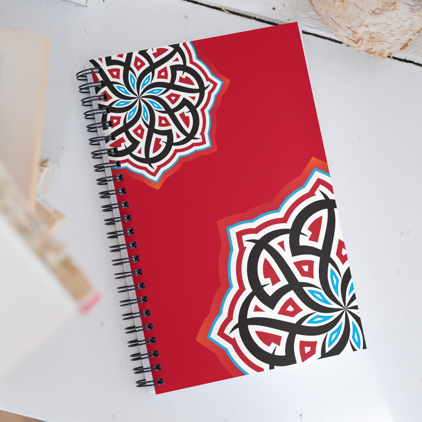 Arabian Summer Dream - Spiral notebook by Craitza© Red Edition