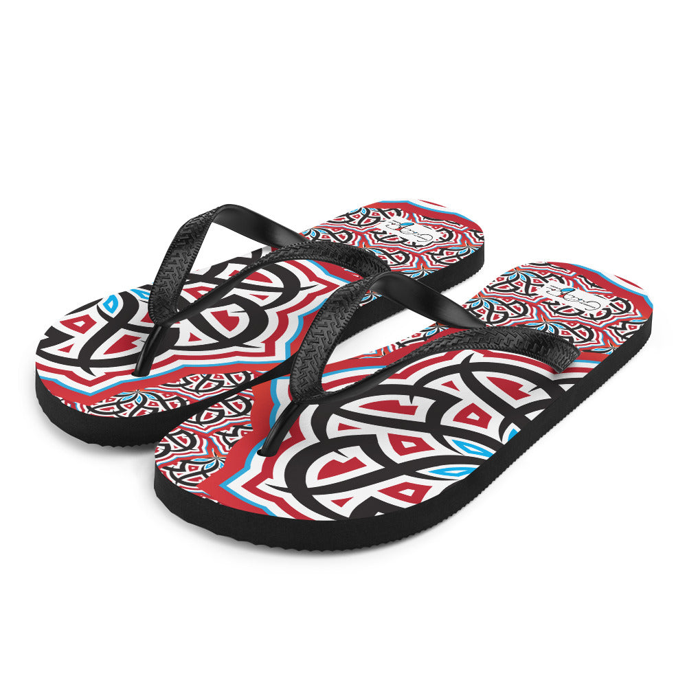 Arabian Summer Dream Flip-Flops by Craitza