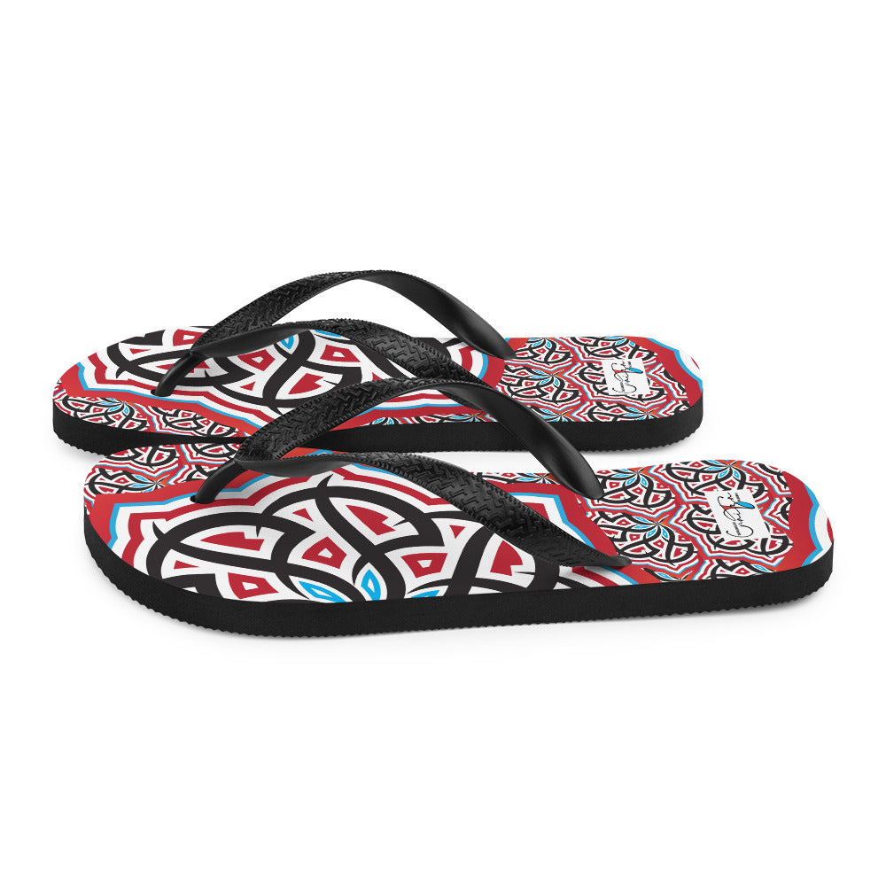 Arabian Summer Dream Flip-Flops by Craitza