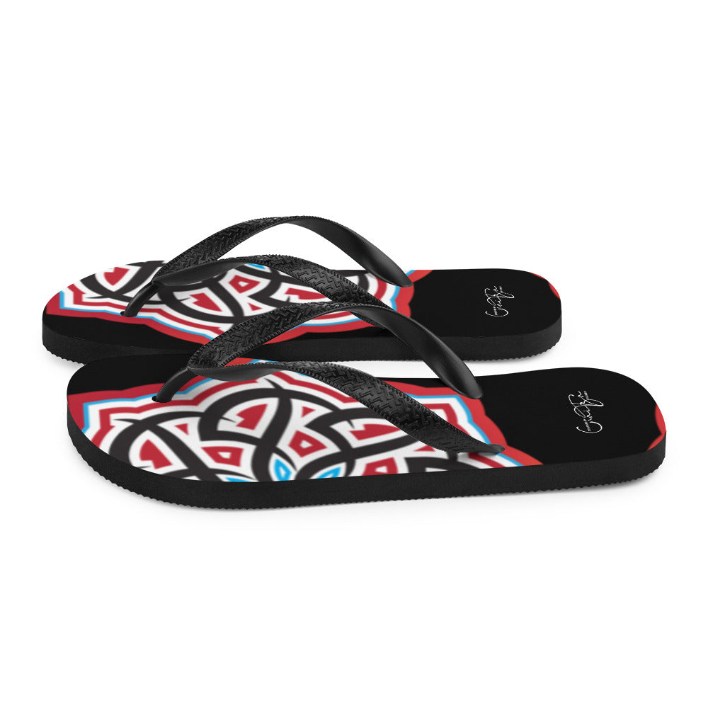 Arabian Summer Dream - Flip-Flops by Craitza© Black Edition