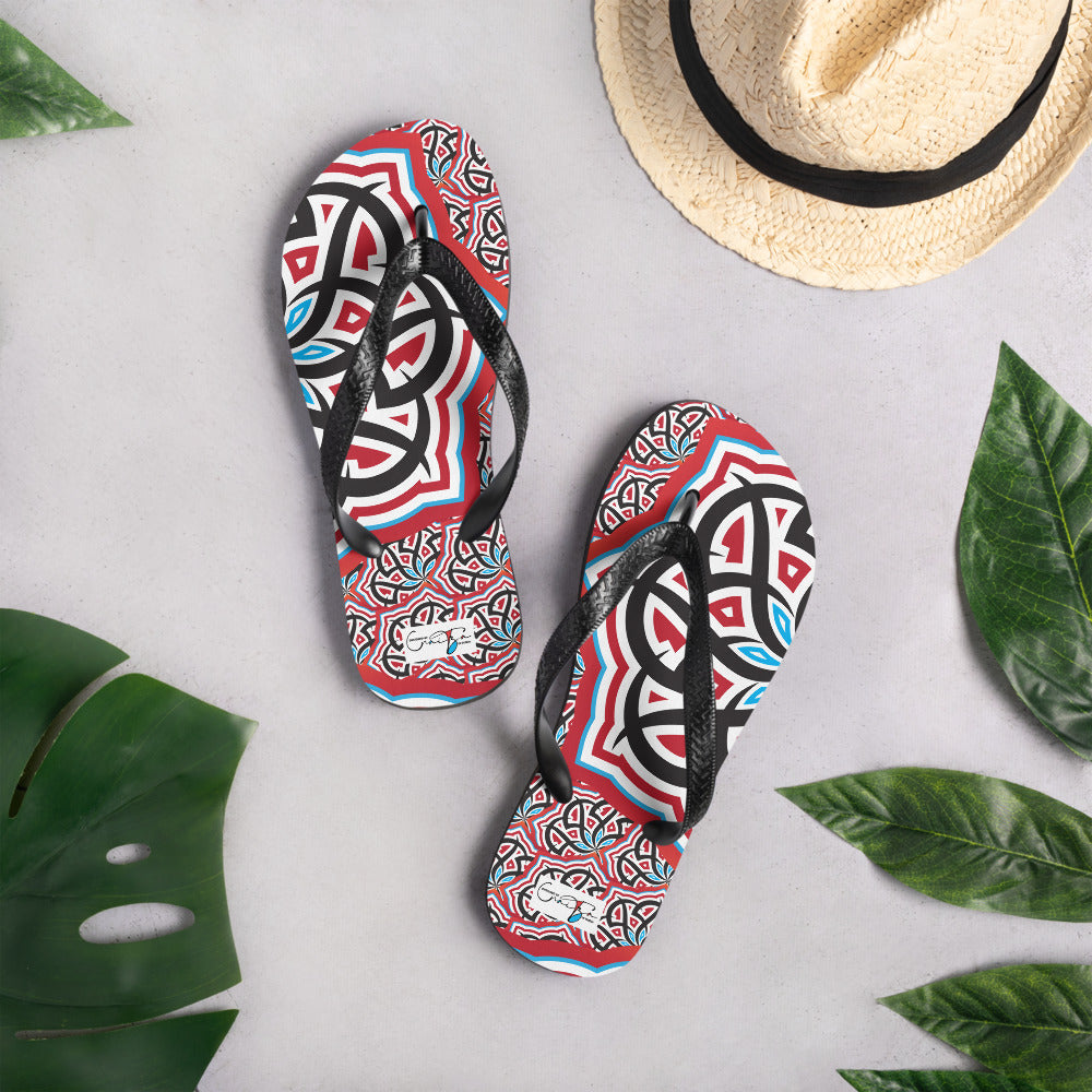 Arabian Summer Dream Flip-Flops by Craitza