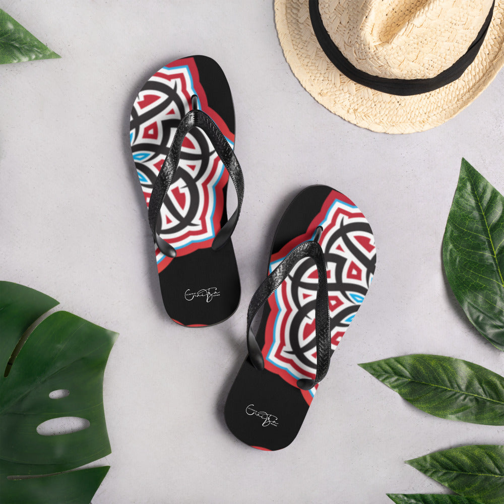 Arabian Summer Dream - Flip-Flops by Craitza© Black Edition