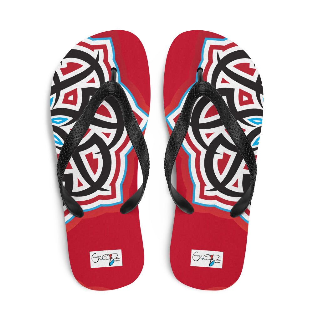 Arabian Summer Dream Red - Flip-Flops by Craitza© Red Edition