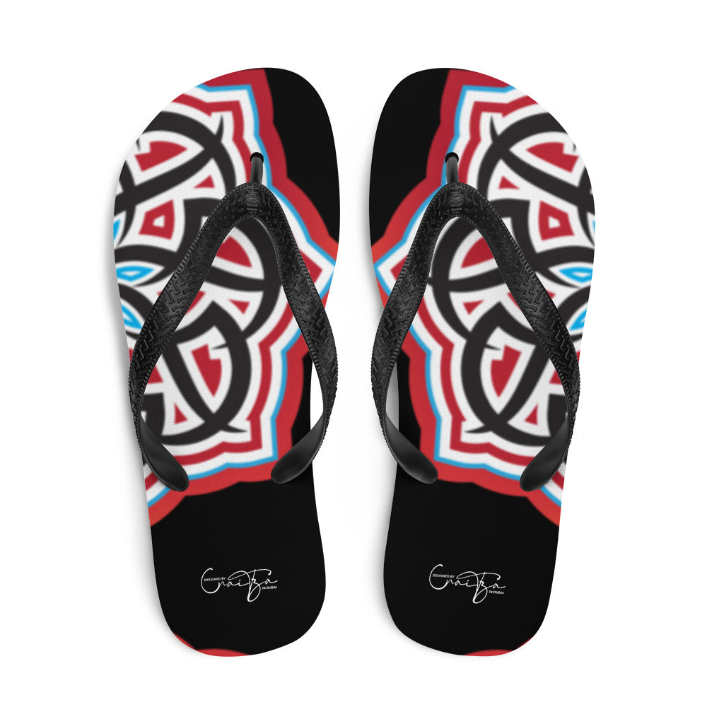 Arabian Summer Dream - Flip-Flops by Craitza© Black Edition