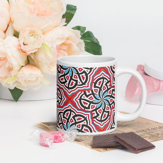 Arabian Summer Dream - White glossy mug by Craitza©